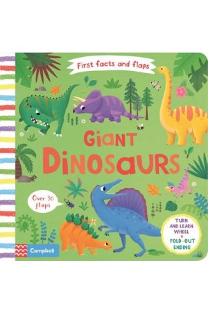 First Facts Flaps Giant Dinosaurs